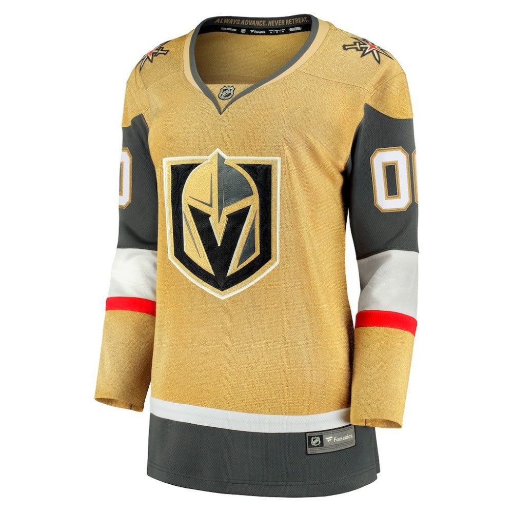 Vegas Golden Knights Fanatics Women's Home Breakaway Custom Jersey -