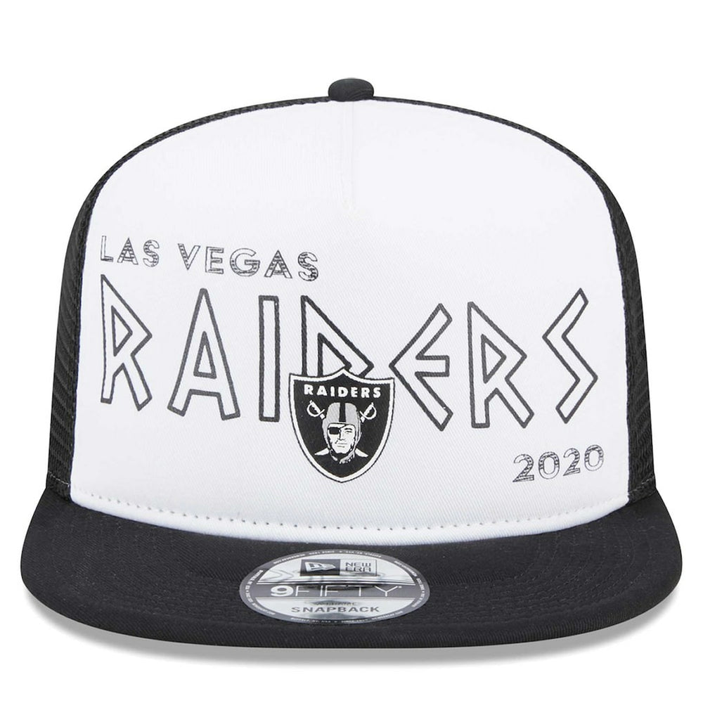 NFL Las Vegas Raiders Banger 9FIFTY Trucker Snapback Hat