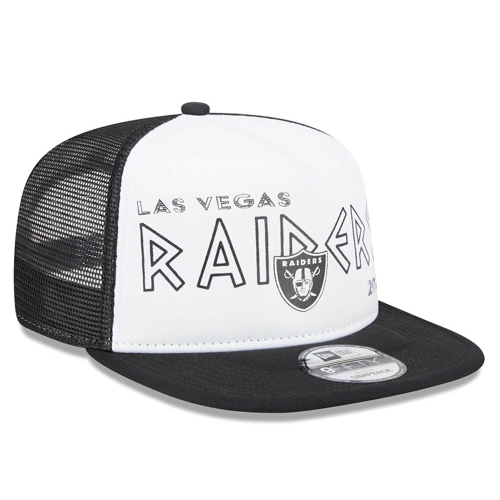NFL Las Vegas Raiders Banger 9FIFTY Trucker Snapback Hat