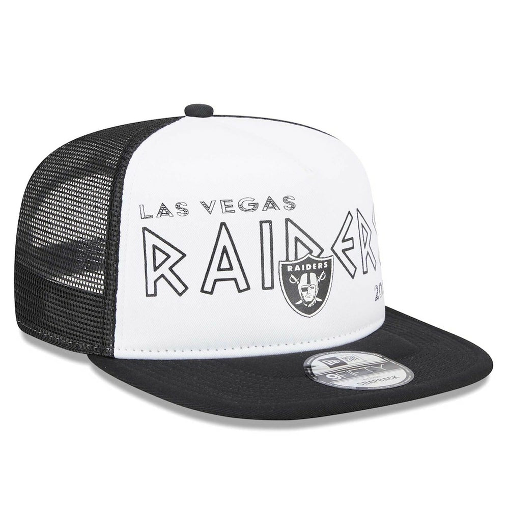 NFL Las Vegas Raiders Banger 9FIFTY Trucker Snapback Hat