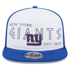 NFL New York Giants Banger 9FIFTY Trucker Snapback Hat