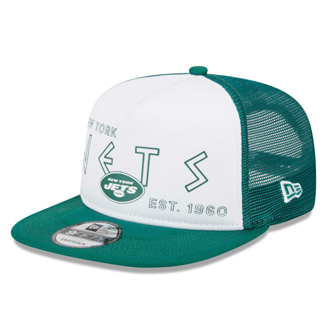 NFL New York Jets Banger 9FIFTY Trucker Snapback Hat