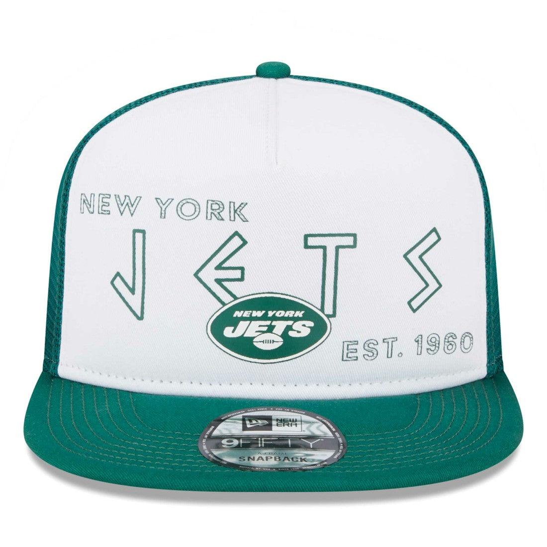 NFL New York Jets Banger 9FIFTY Trucker Snapback Hat