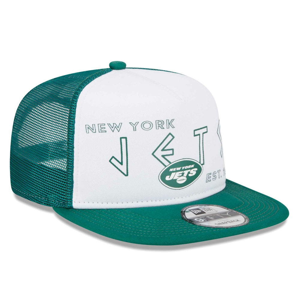NFL New York Jets Banger 9FIFTY Trucker Snapback Hat