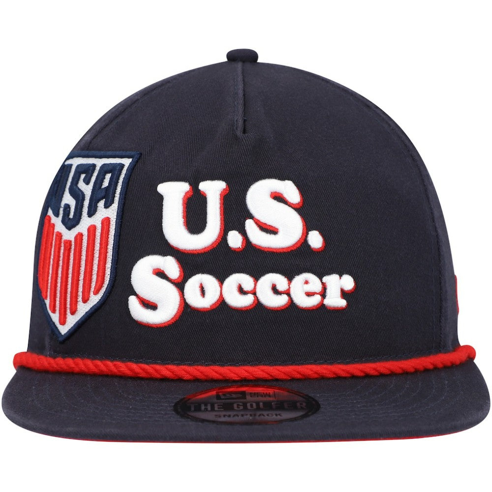USMNT New Era Heritage The Golfer Snapback Hat / Soccer New