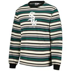 Chicago White Sox PLEASURES Ballpark Long Sleeve T-Shirt - Cream/Green