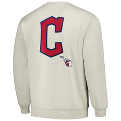 Cleveland Guardians PLEASURES Ballpark Pullover Sweatshirt - Gray
