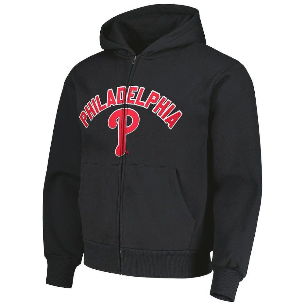 Philadelphia Phillies PLEASURES Opening Day Full-Zip Hoodie - Black