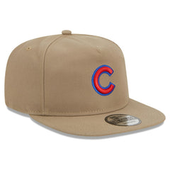 Chicago Cubs Golfer Adjustable Hat - Khaki | New Era