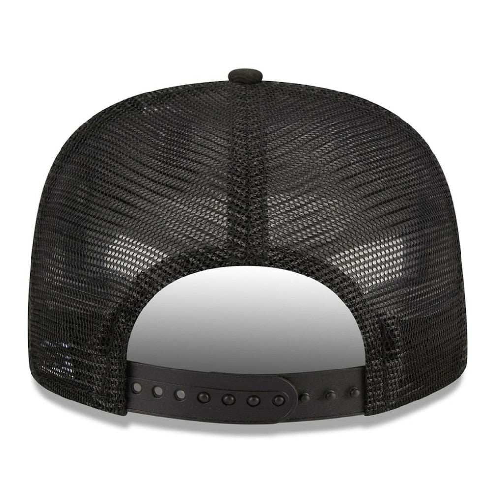 Chicago White Sox  Street Team A-Frame Trucker 9FIFTY Snapback Hat - Black | New Era