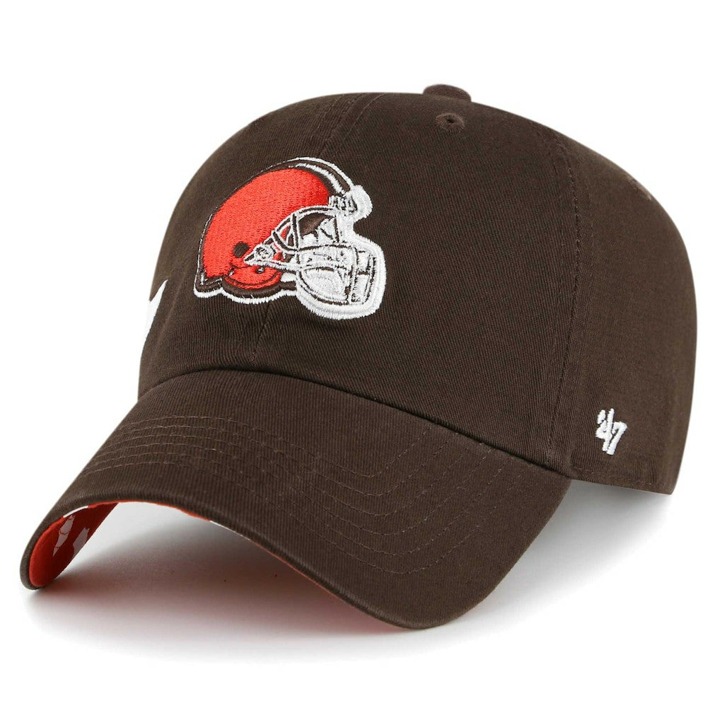 NFL Cleveland Browns '47 Women's Confetti Icon Clean Up Adjustable Hat