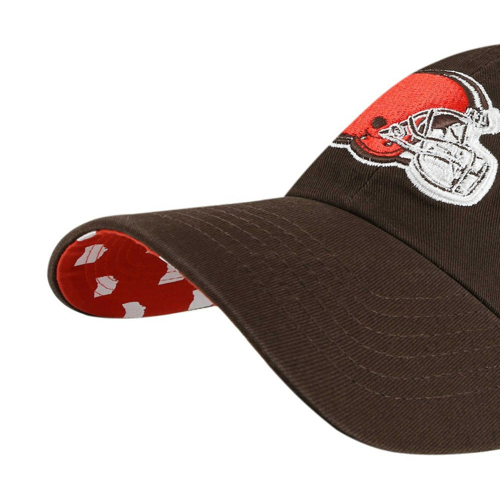 NFL Cleveland Browns '47 Women's Confetti Icon Clean Up Adjustable Hat