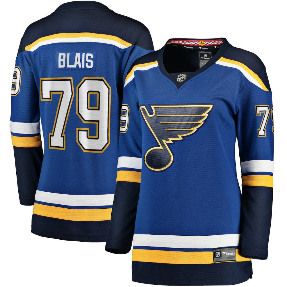 Sammy Blais St. Louis Blues Women's Fanatics Home Breakaway Jersey