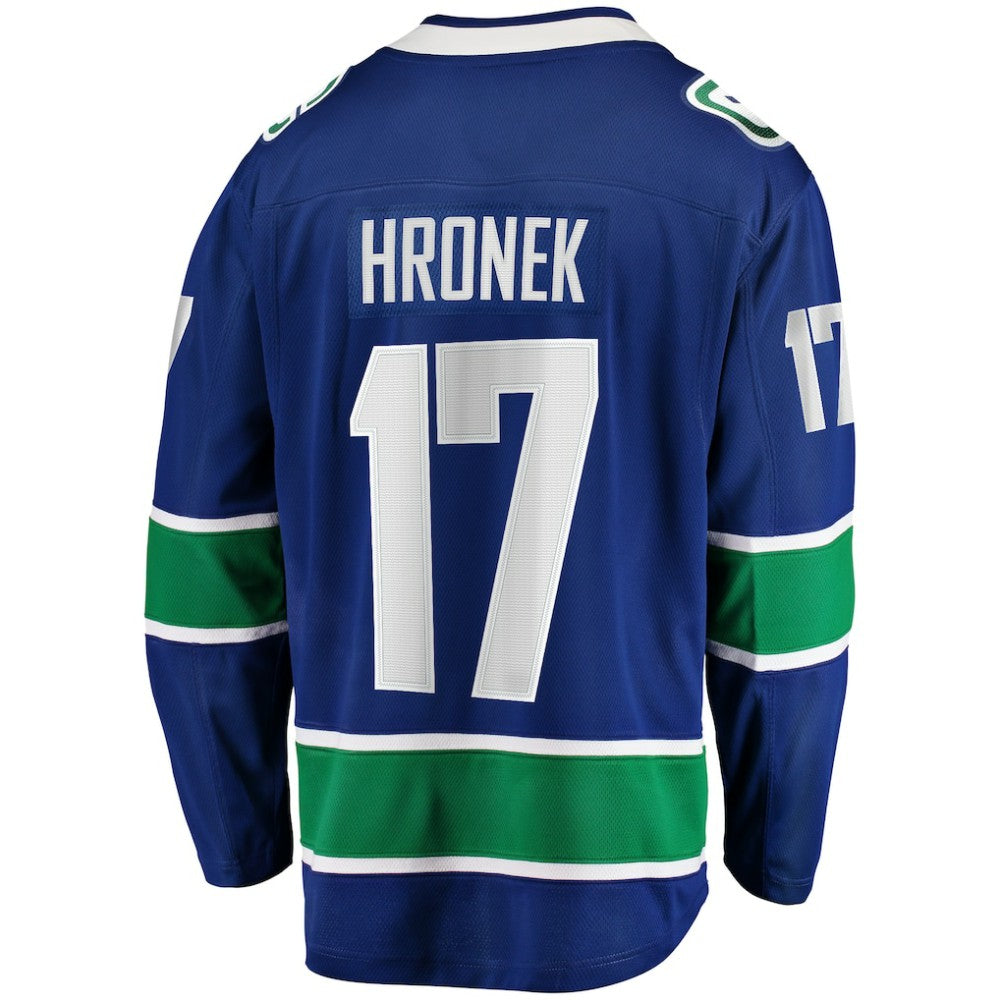 Filip Hronek Vancouver Canucks Fanatics Home Breakaway Jersey