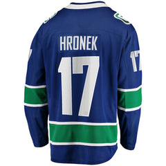 Filip Hronek Vancouver Canucks Fanatics Home Breakaway Jersey