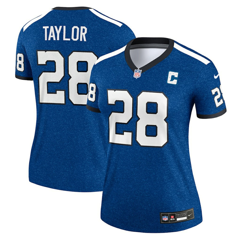 NFL Indianapolis Colts Jonathan Taylor  Women's Alternate Legend Player Performance Top