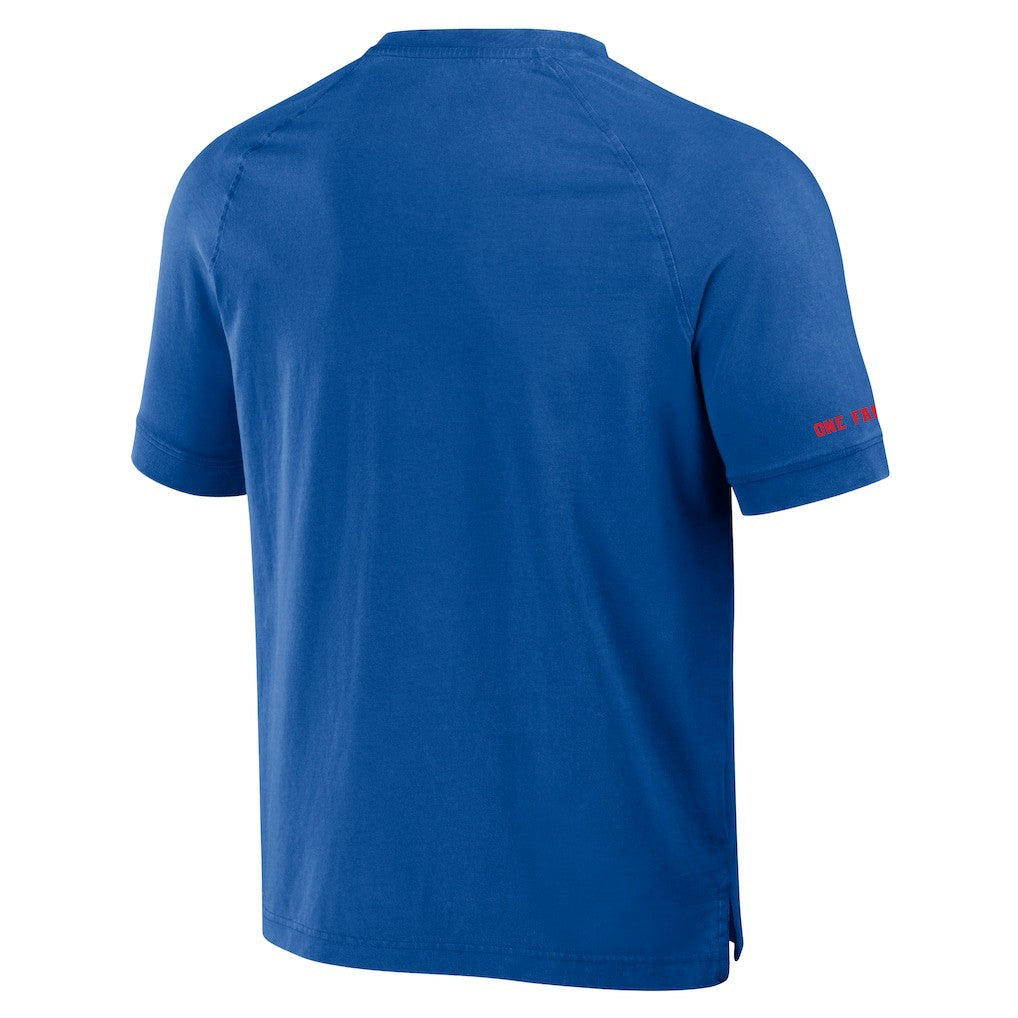 NFL Buffalo Bills NFL x Darius Rucker Collection Washed Raglan Henley T-Shirt