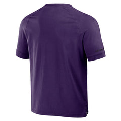 NFL Baltimore Ravens NFL x Darius Rucker Collection Washed Raglan Henley T-Shirt