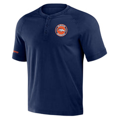 NFL Denver Broncos NFL x Darius Rucker Collection Washed Raglan Henley T-Shirt