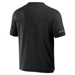 NFL Pittsburgh Steelers NFL x Darius Rucker Collection Washed Raglan Henley T-Shirt