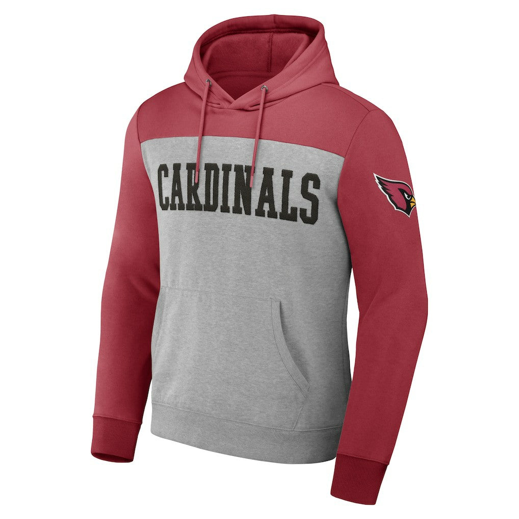 NFL Arizona Cardinals NFL x Darius Rucker Collection Color Blocked Pullover Hoodie
