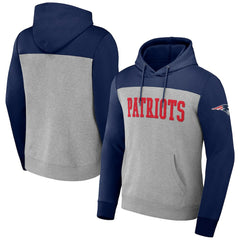 NFL New England Patriots NFL x Darius Rucker Collection Color Blocked Pullover Hoodie