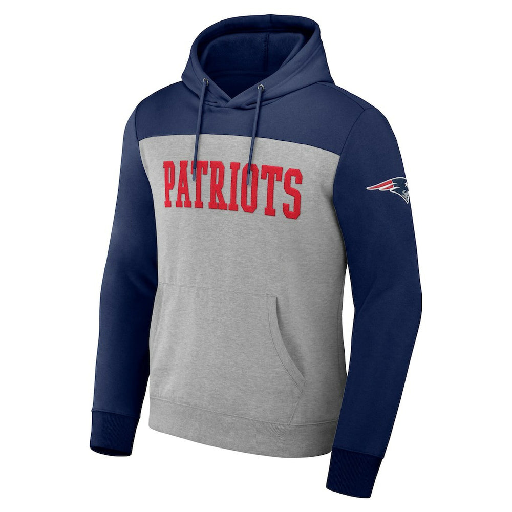 NFL New England Patriots NFL x Darius Rucker Collection Color Blocked Pullover Hoodie