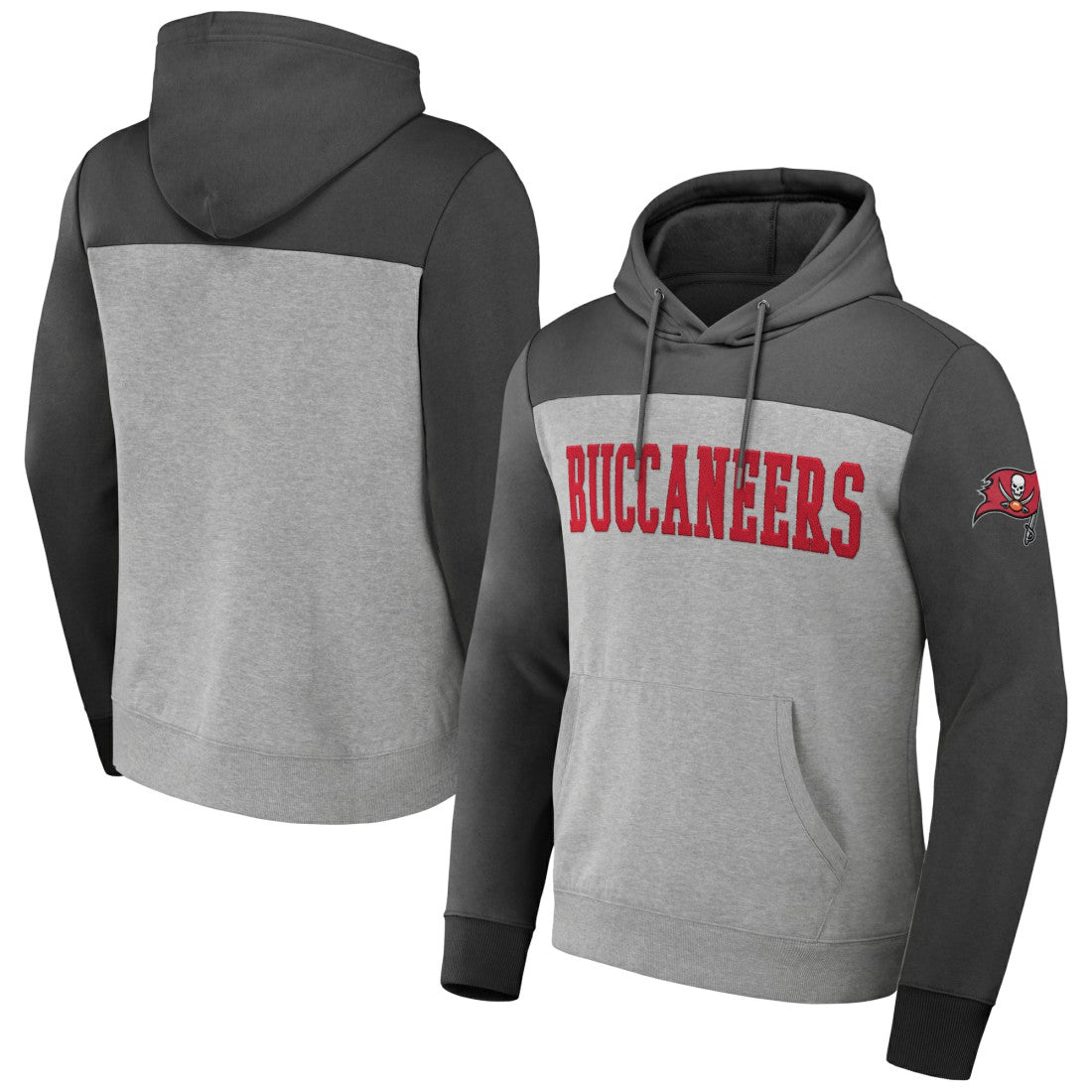 NFL Tampa Bay Buccaneers NFL x Darius Rucker Collection Color Blocked Pullover Hoodie