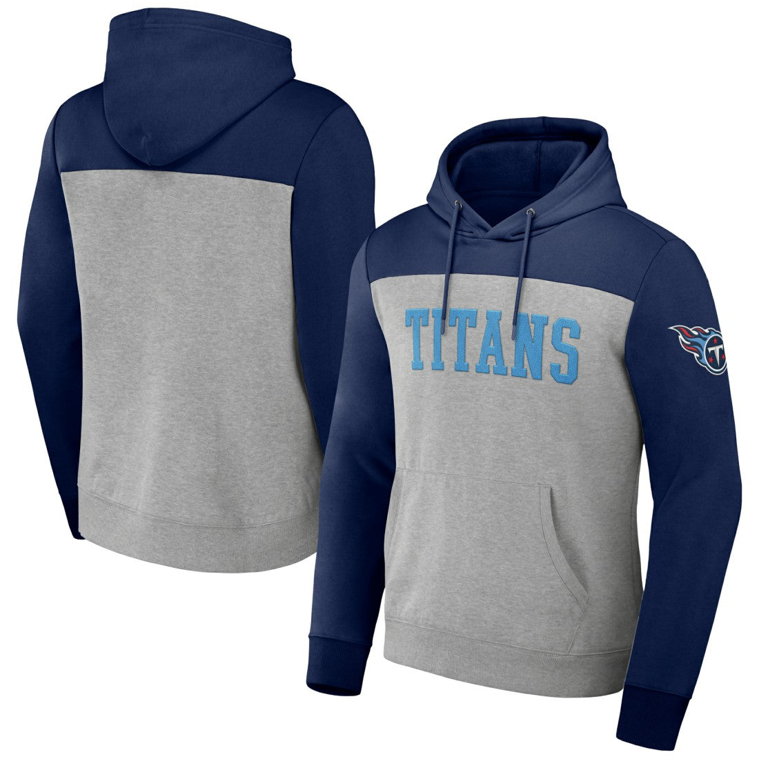 NFL Tennessee Titans NFL x Darius Rucker Collection Color Blocked Pullover Hoodie