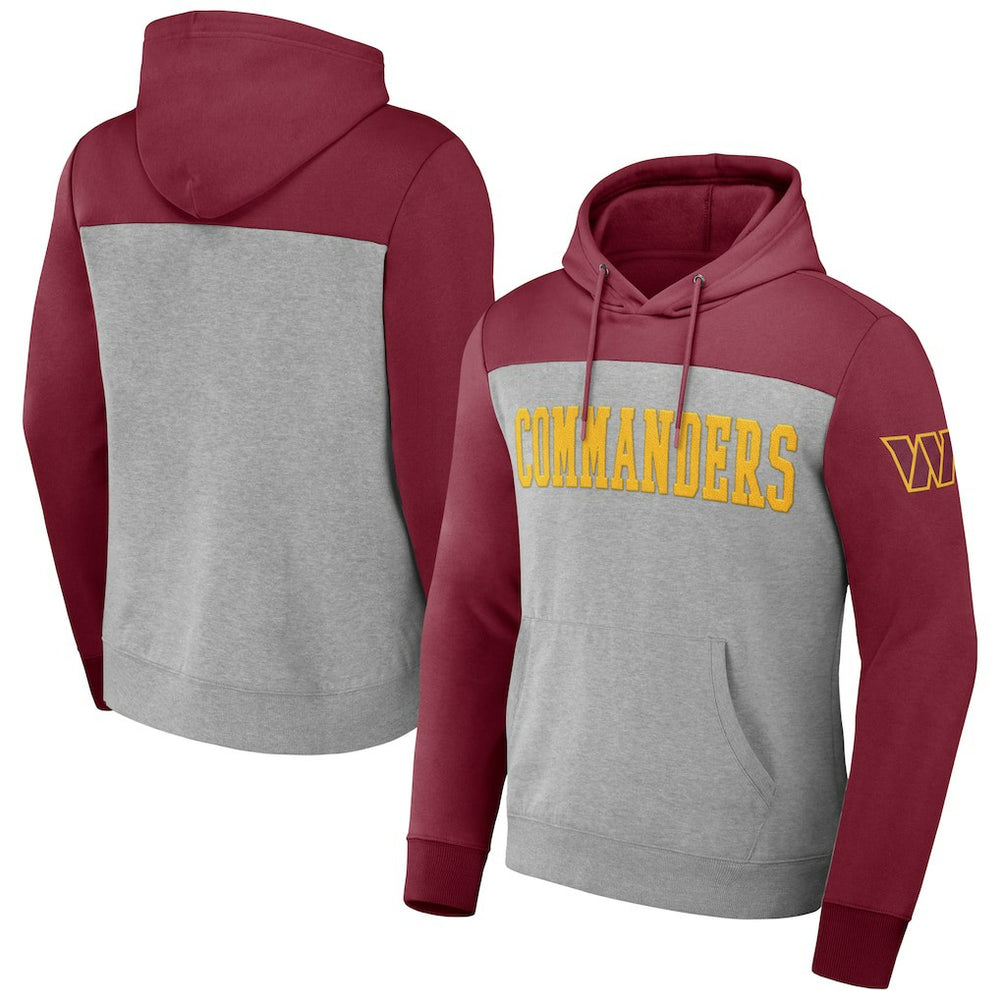 NFL Washington Commanders NFL x Darius Rucker Collection Color Blocked Pullover Hoodie