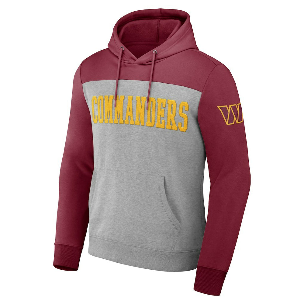 NFL Washington Commanders NFL x Darius Rucker Collection Color Blocked Pullover Hoodie