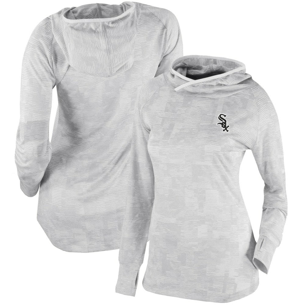 Chicago White Sox Women's Omni-Wick Sunday Ball Pullover Hoodie - White | Columbia