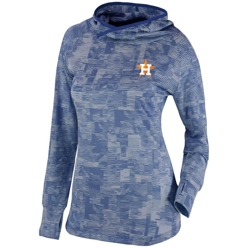 Houston Astros Women's Omni-Wick Sunday Ball Pullover Hoodie - Navy | Columbia