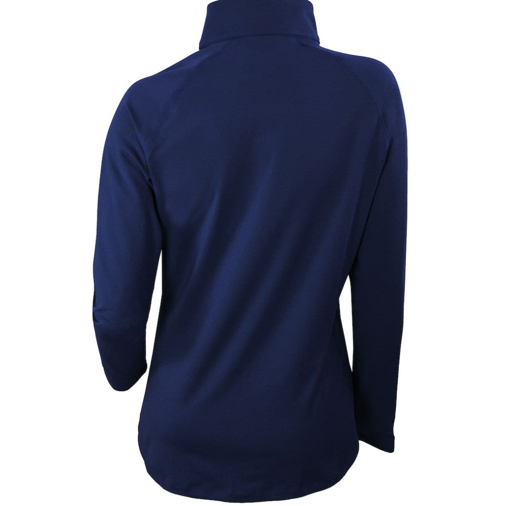 Boston Red Sox Women's Omni-Wick Outward Nine Quarter-Zip Pullover Top - Navy | Columbia