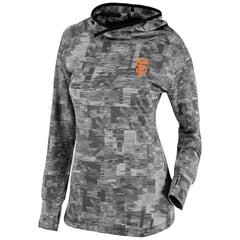 San Francisco Giants Women's Omni-Wick Sunday Ball Pullover Hoodie - Black | Columbia