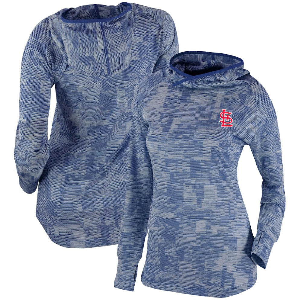 St. Louis Cardinals Women's Omni-Wick Sunday Ball Pullover Hoodie - Navy | Columbia