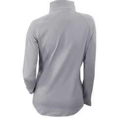Los Angeles Dodgers Women's Omni-Wick Outward Nine Quarter-Zip Pullover Top - Gray | Columbia