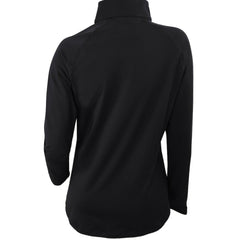 San Diego Padres Women's Omni-Wick Outward Nine Quarter-Zip Pullover Top - Black | Columbia