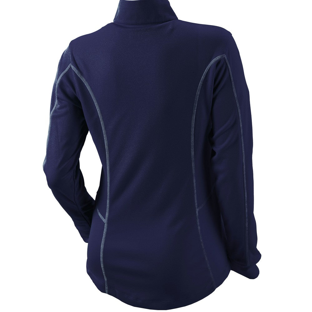 Cleveland Guardians Women's Omni-Wick Shotgun Quarter-Zip Pullover Top - Navy | Columbia
