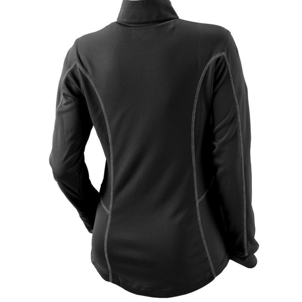 Houston Astros Women's Omni-Wick Shotgun Quarter-Zip Pullover Top - Black | Columbia