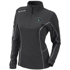 Milwaukee Brewers Women's Omni-Wick Shotgun Quarter-Zip Pullover Top - Charcoal | Columbia