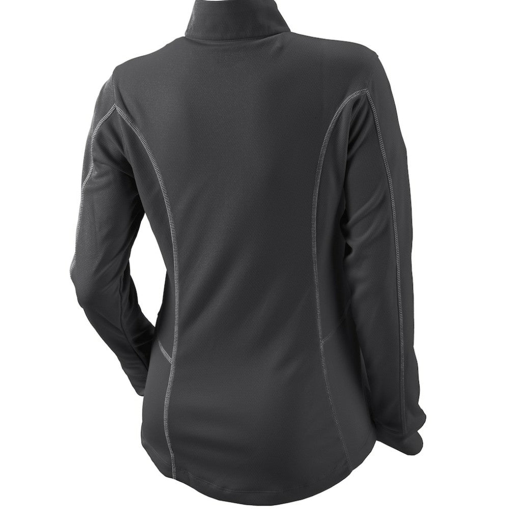 San Francisco Giants Women's Omni-Wick Shotgun Quarter-Zip Pullover Top - Charcoal | Columbia