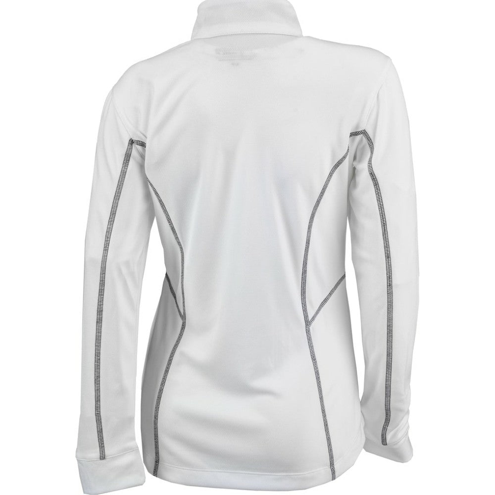 San Francisco Giants Women's Omni-Wick Shotgun Quarter-Zip Pullover Top - White | Columbia