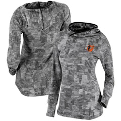 Baltimore Orioles Women's Omni-Wick Sunday Ball Pullover Hoodie - Black | Columbia