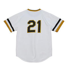 Roberto Clemente Pittsburgh Pirates Cooperstown Collection Authentic Jersey - White | Mitchell & Ness