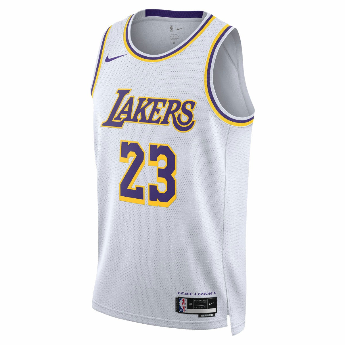 LeBron James Los Angeles Lakers Unisex Swingman Jersey - Association Edition - White | Nike shop