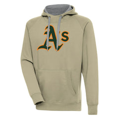 Athletics Antigua Victory Pullover Hoodie - Khaki