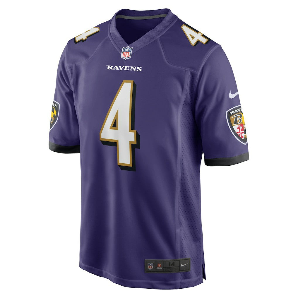 NFL Baltimore Ravens Zay Flowers  Game Jersey
