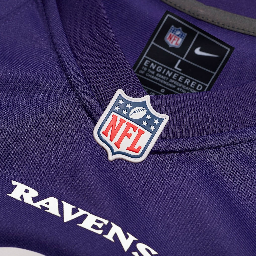 NFL Baltimore Ravens Zay Flowers  Game Jersey