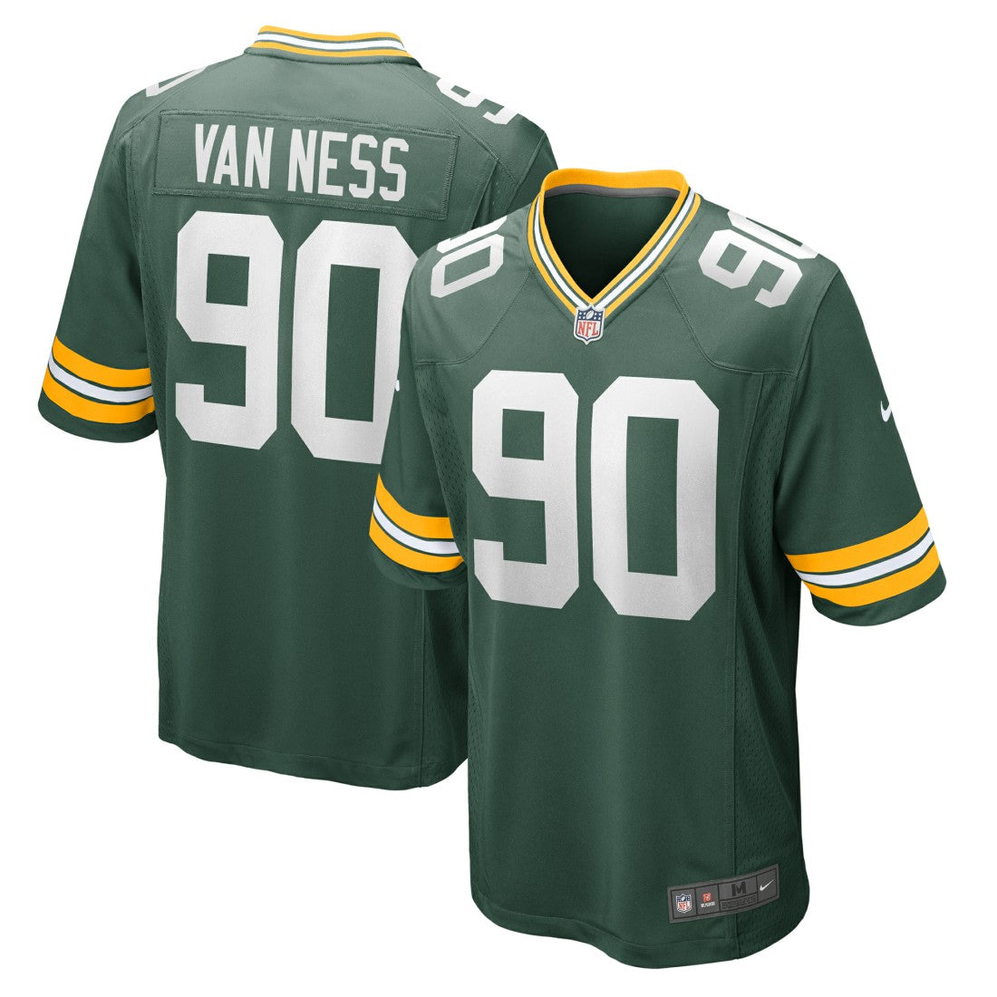 NFL Green Bay Packers Lukas Van Ness  Game Jersey